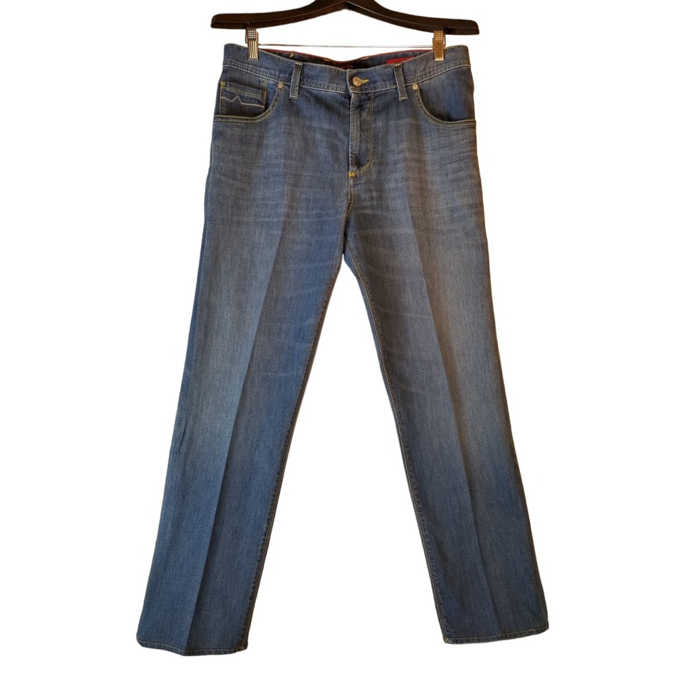 ALBERTO JEANS STONE MODERN Fit Dynamic super fit Blue Men's SIZE 34W/28L